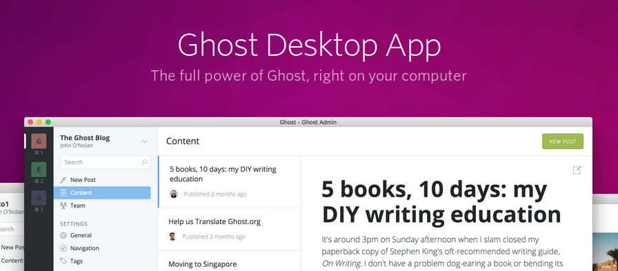 Ghost Desktop on Xubuntu 17.04 won't start