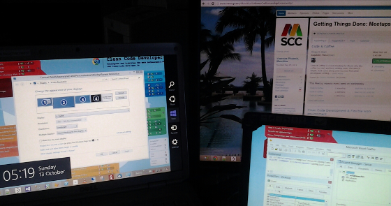 Using a portable USB monitor in Ubuntu 13.04 (AOC e1649Fwu - DisplayLink)