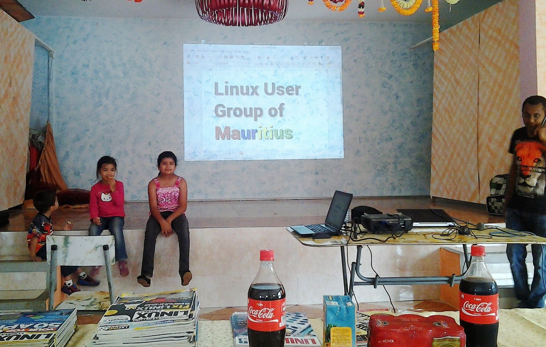 Feedback on meeting of the Linux User Group of Mauritius