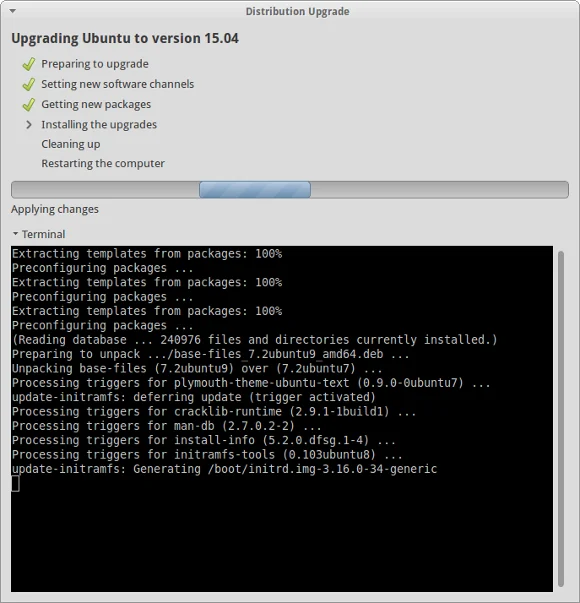 xubuntu 1504 uptodate