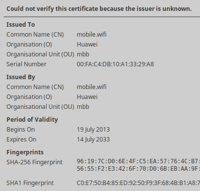 Inspecting internet router in Mauritius