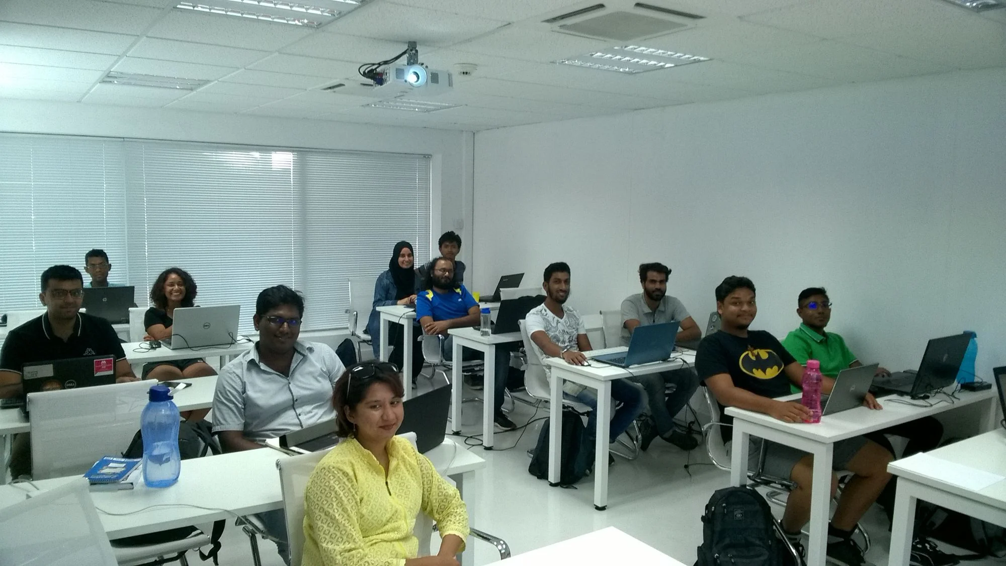 Interested attendees for the Study Jam: Mobile Sites Certification
