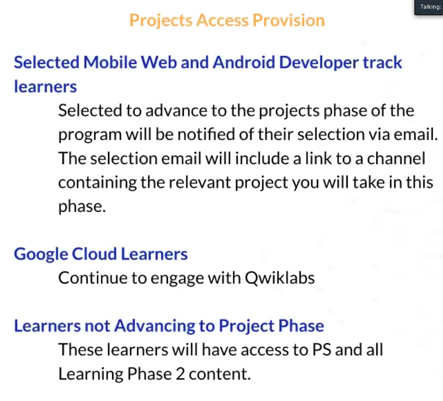 ALC 4.0 Phase 2 - Project access