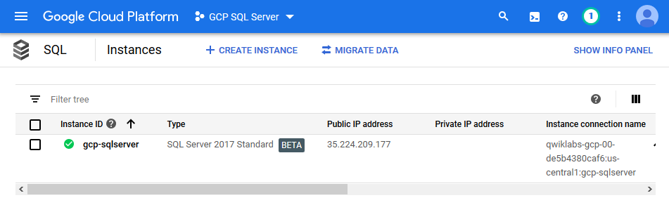 Getting Started with SQL Server on GCP