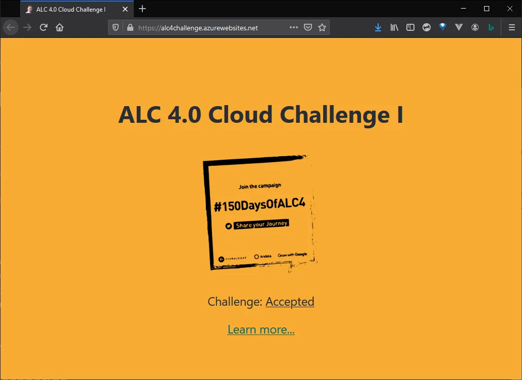 React app up and running on Azure within minutes