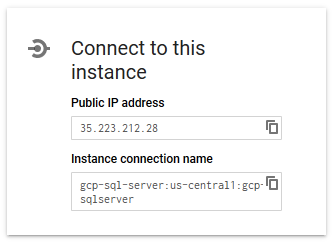 Getting Started with SQL Server on GCP