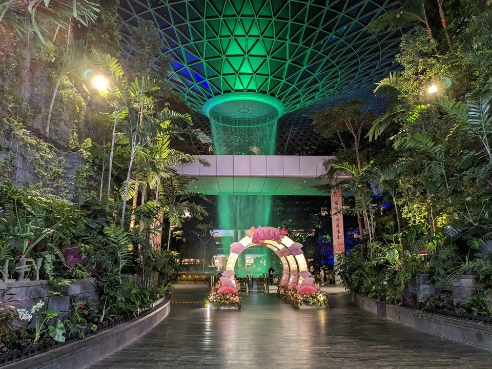 The Jewel at Changi airport in Singapore